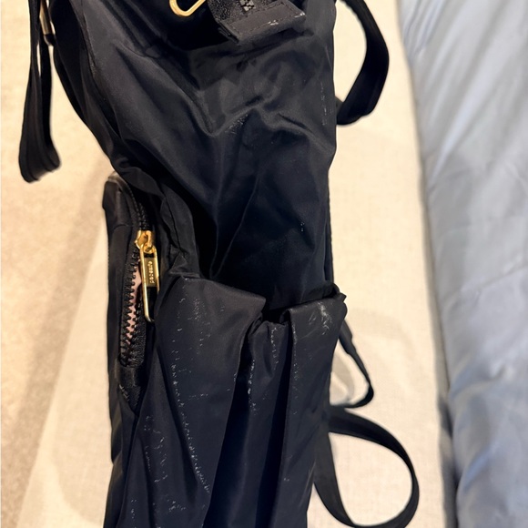 Pacsafe Black Backpack with Gold Details - Picture 9 of 10